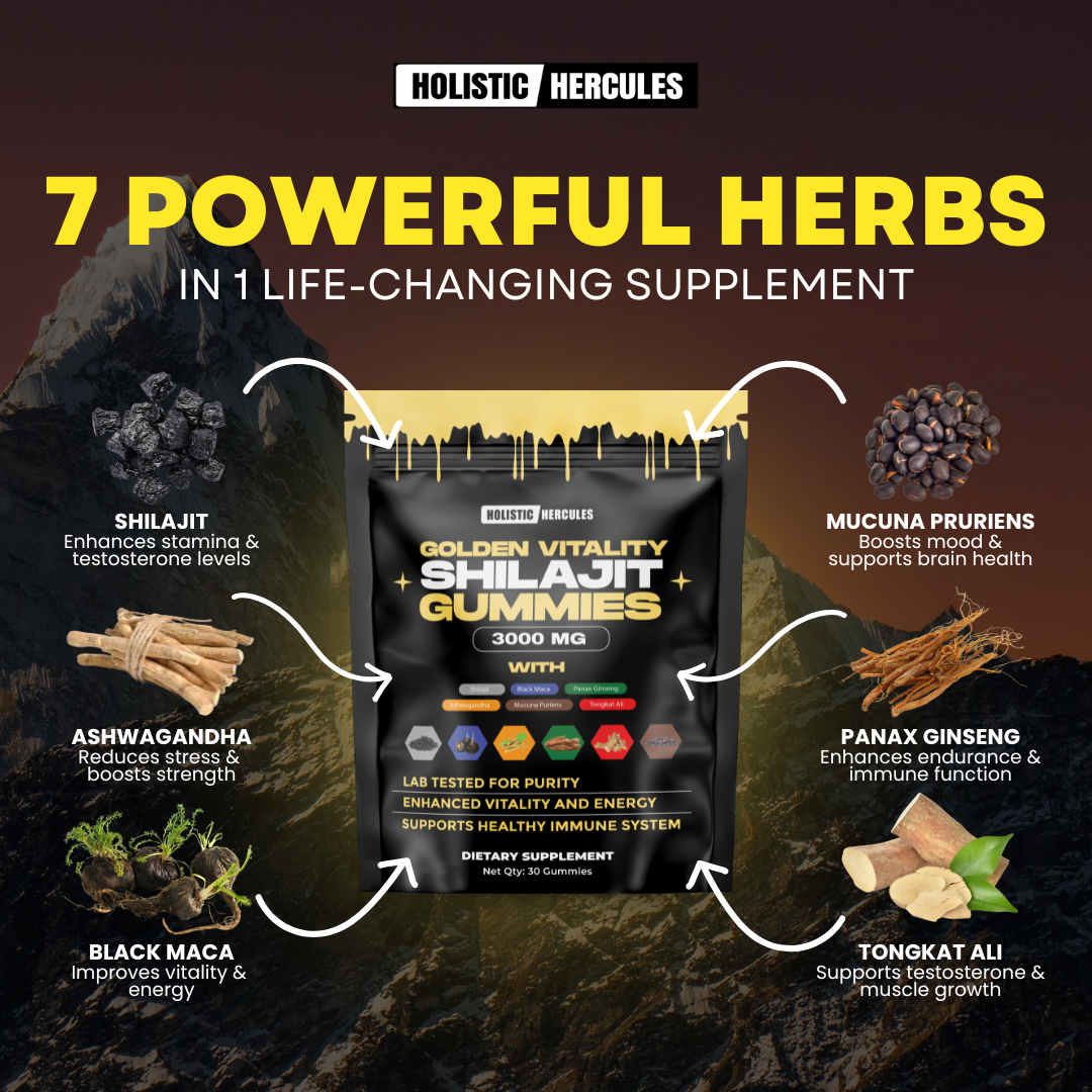Shilajit Gummies – Get +3" Longer & Rock Hard